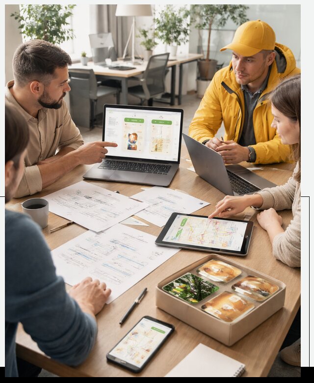 Разработка агрегатора доставки еды в Туймазы от 15285 р., АвикейТмз